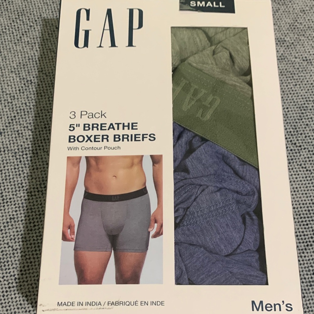GAP Men's Boxer Briefs 3 Pack - Multi-color